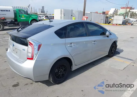 2014 Toyota Prius Four from USA, damaged, VIN JTDKN3DU3E0378748